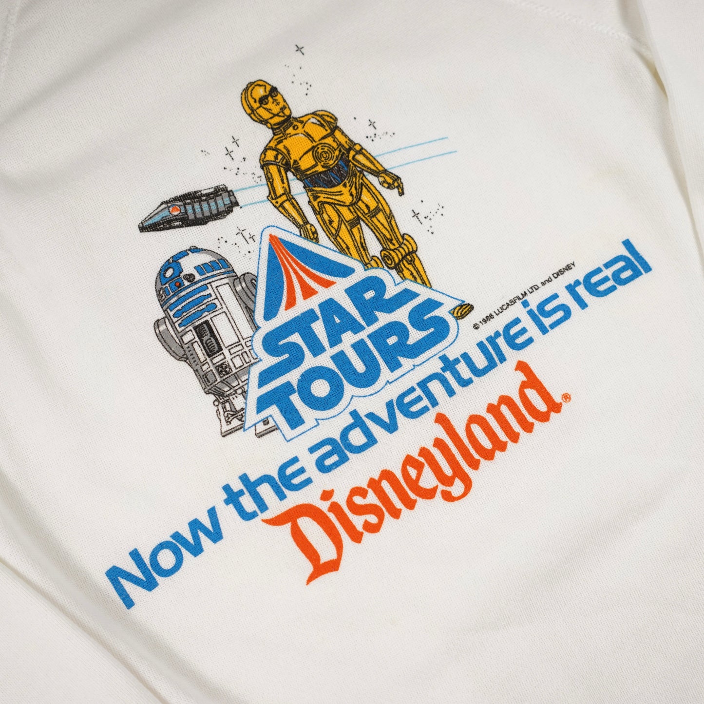 Star Tours “Now the Adventure is Real” Crewneck (M)