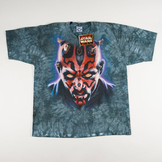 Darth Maul Stare Liquid Blue Tee (XL)