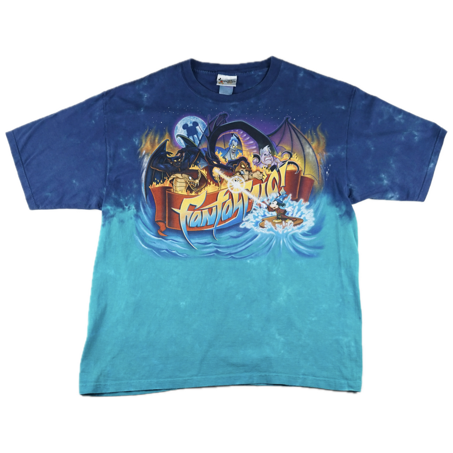 90s MGM Studios FANTASMIC! Tye-Dye Shirt (XL)